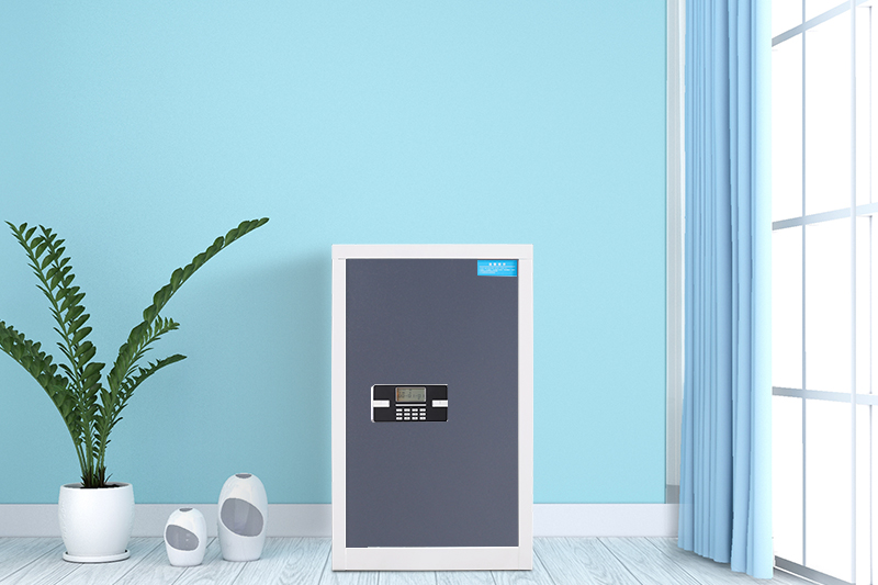 單門國寶鎖保密柜白套灰