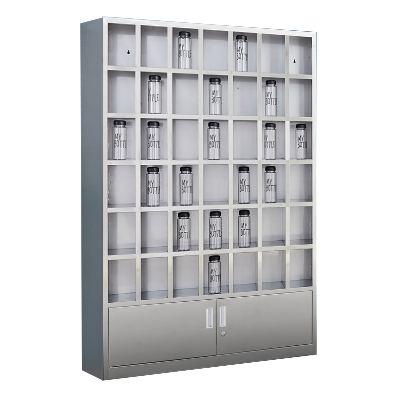 42格不銹鋼水杯柜