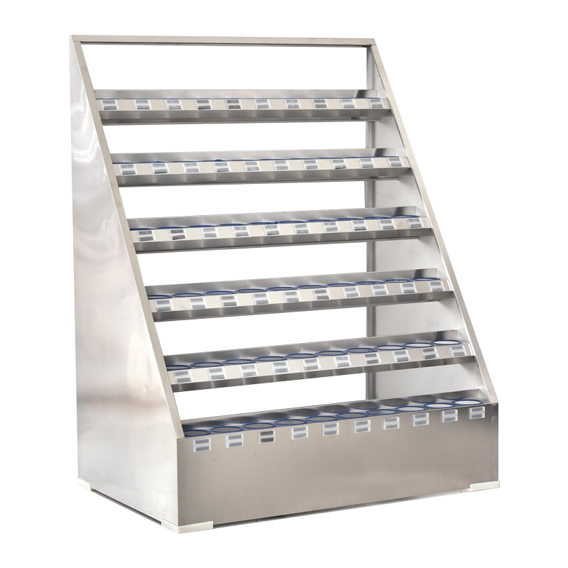 60格不銹鋼水杯架