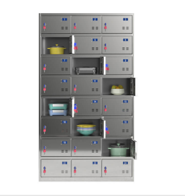 24門不銹鋼取餐柜