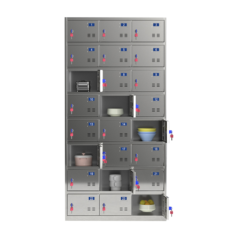 24門不銹鋼碗柜