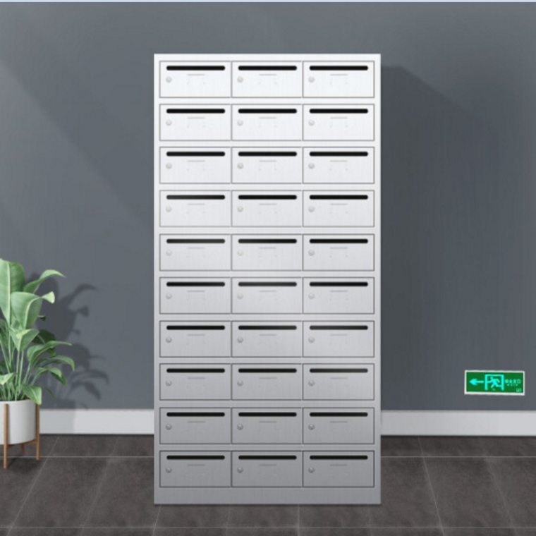 30門不銹鋼信報箱