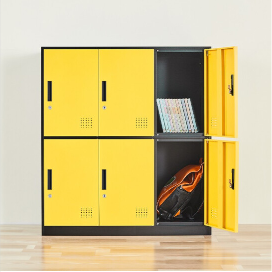 6門書包柜*姚黃色