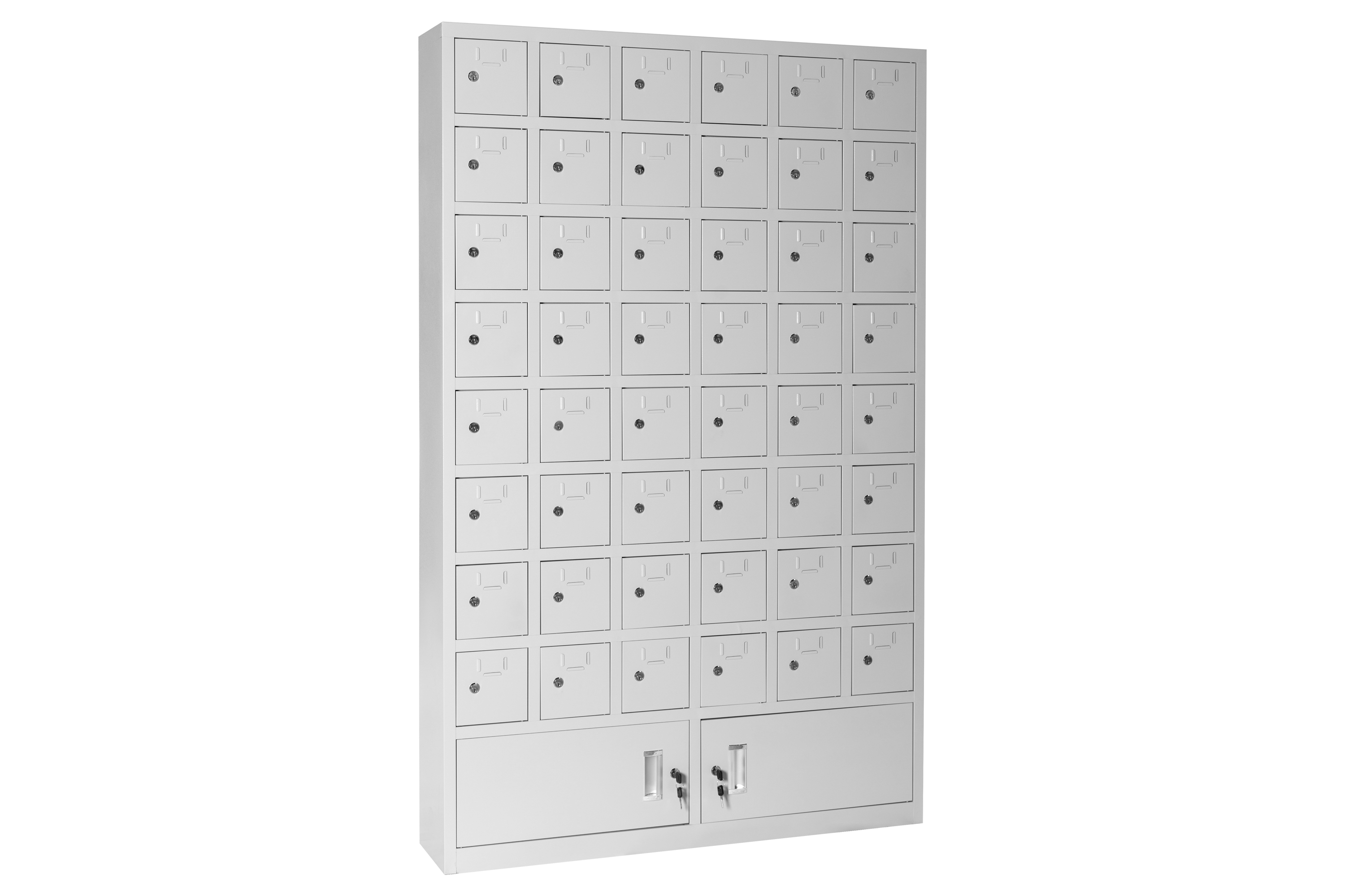 48門鐵門下檔手機存放/充電柜